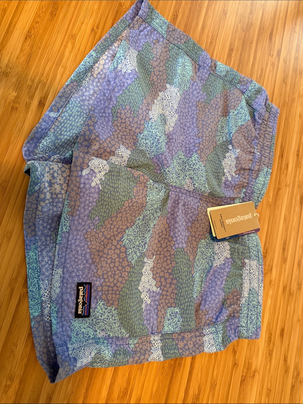 Patagonia Girl’s Baggies - Next Wave - Float Blue